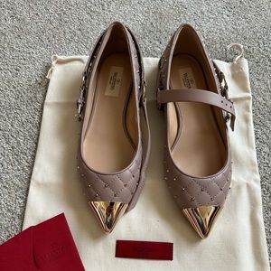 Valentino flats size 38